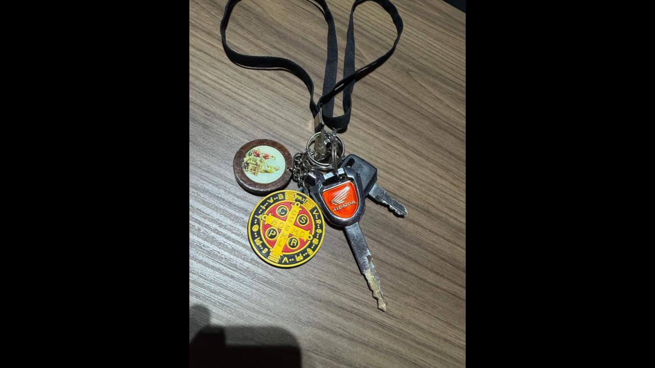 Foi encontrada uma chave no bairro São Cristóvão