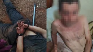 Agressão no Santa Cruz: Vídeos mostram homem detido e vítima 