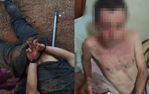 Agressão no Santa Cruz: Vídeos mostram homem detido e vítima “desnorteada” dentro de casa