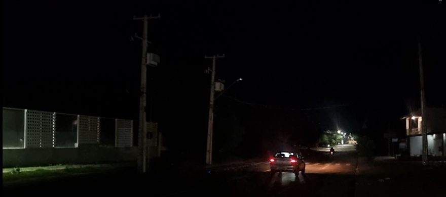Moradores reclamam da falta de iluminação pública em trechos da Avenida Piquiri