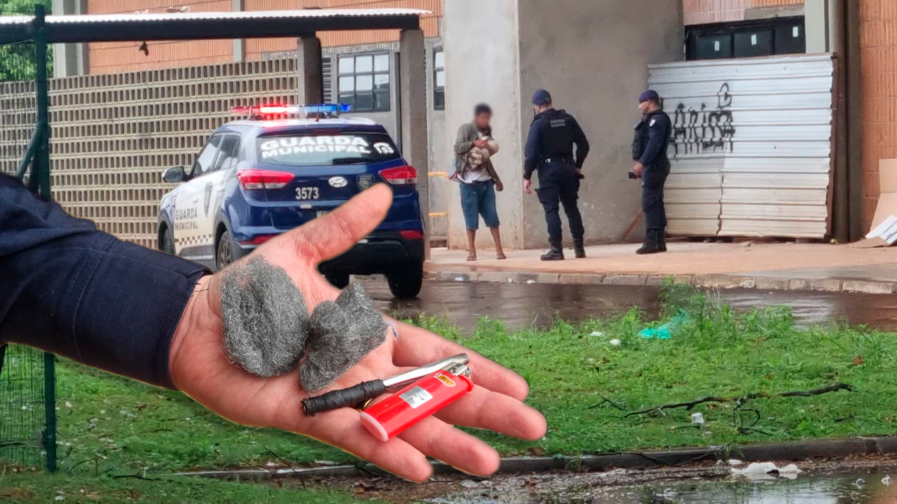 Guarda Municipal realiza abordagens nas imediações da Rodoviária de Cascavel