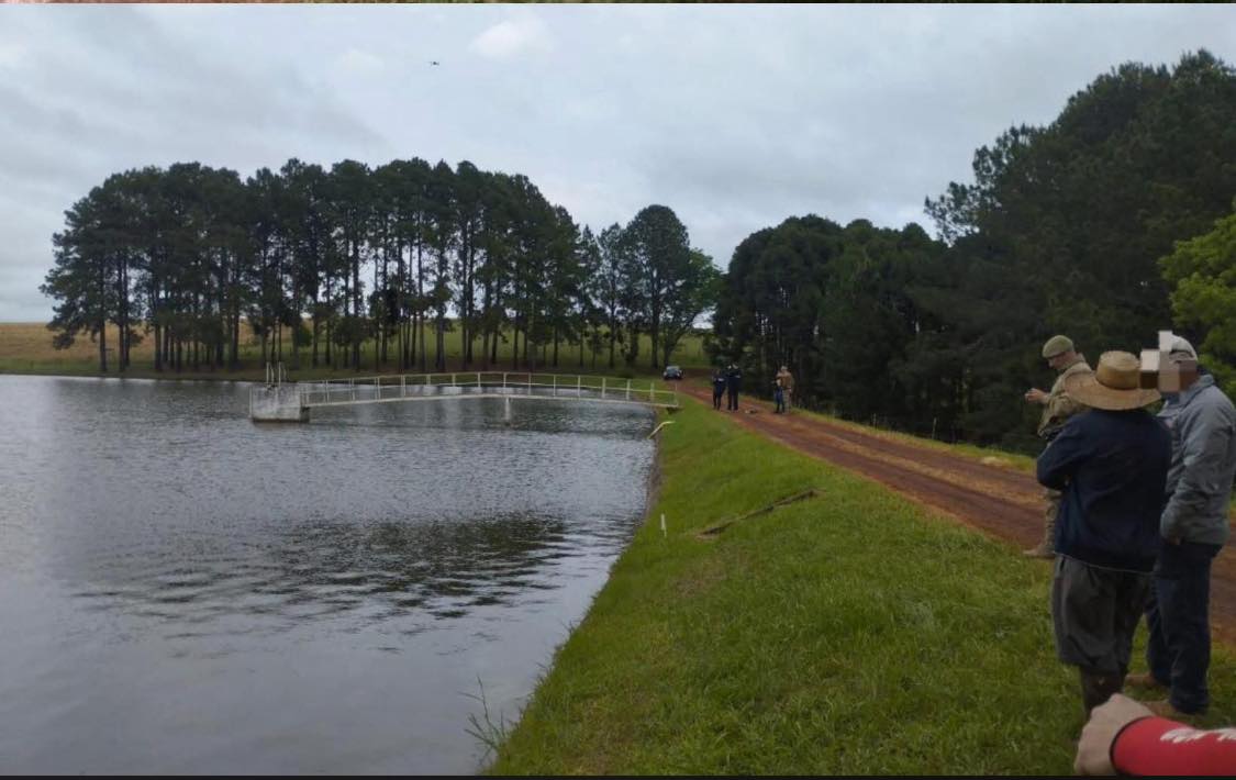 Filho de fazendeiro reage a assalto, ladrão morre afogado e comparsa vai preso