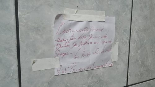 Parque Vitória, em Cascavel, está sob o domínio do PCC? Recado assusta! Imagem referente a Parque Vitória, em Cascavel, está sob o domínio do PCC? Recado assusta!