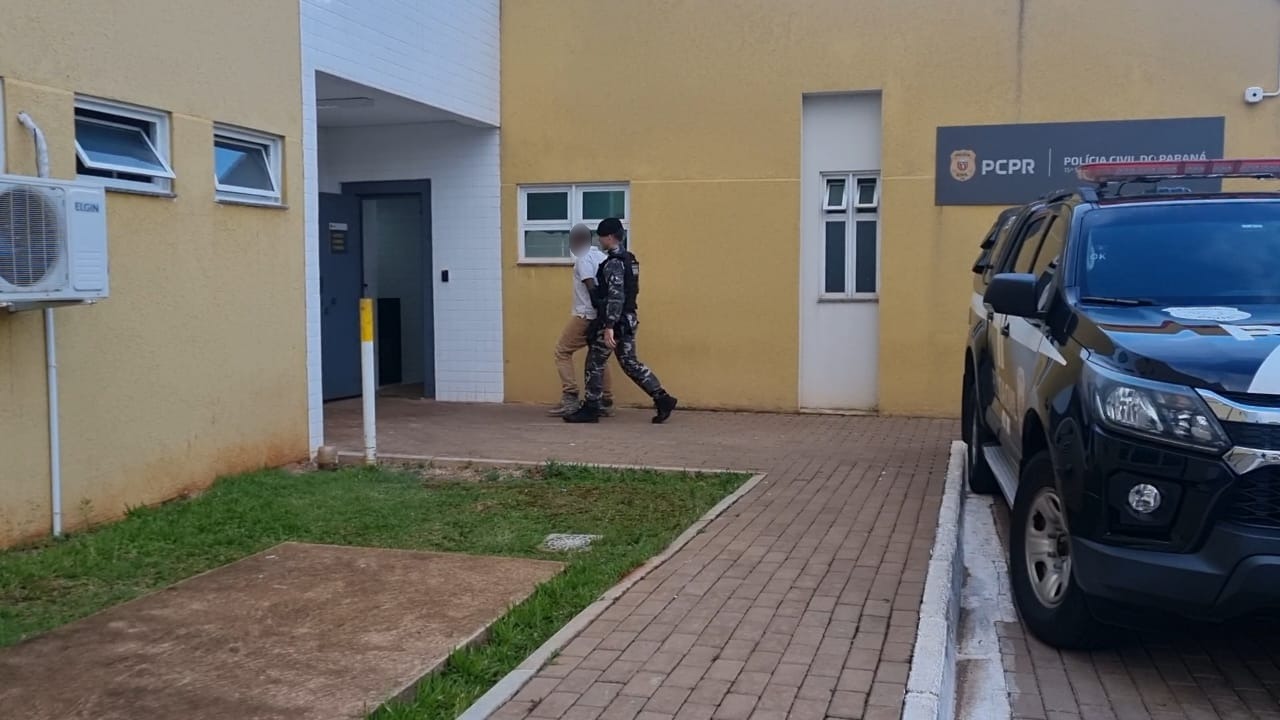 PM de Cascavel prende homem com mandado em aberto