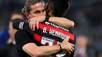 Flamengo mostra raça e garante presença na final da Libertadores Flamengo mostra raça e garante presença na final da Libertadores