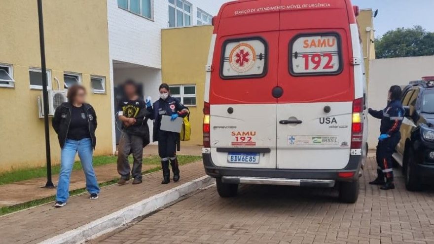 Detido por furto de carro em Cascavel, suspeito é hospitalizado após fuga e acidente