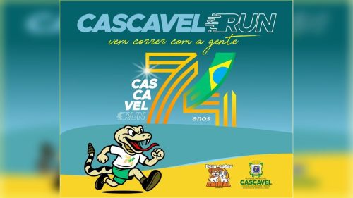 Inscrições para a Corrida Cascavel Run começam neste sábado (1°)