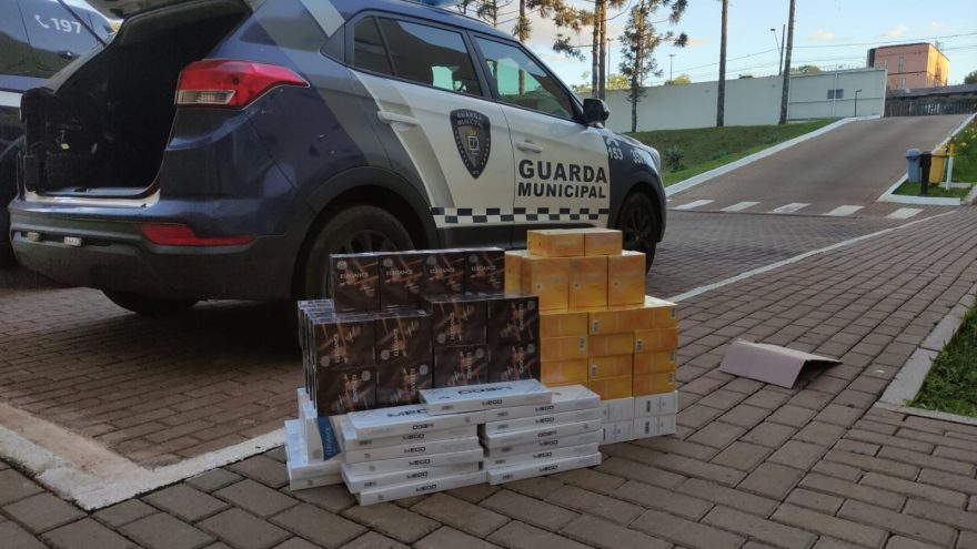 GM apreende 185 caixas de cigarros contrabandeados na Rodoviária