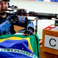 Imagem referente a Tiro esportivo: Alexandre Galgani é bronze em etapa da Copa do Mundo