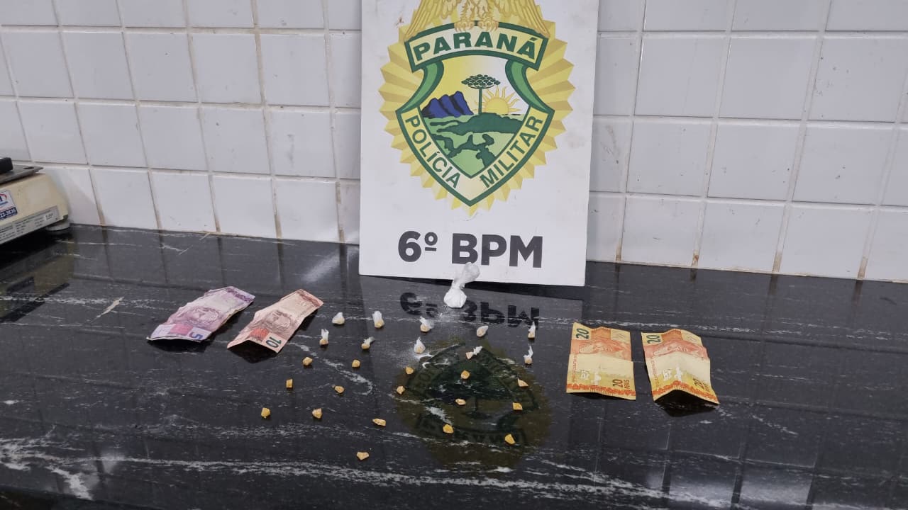 Choque detém trio envolvido com drogas no Jardim Clarito