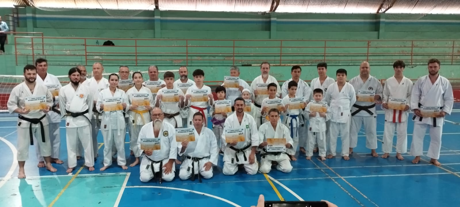 Cascavel sedia Curso Internacional e marca novo capítulo do Karatê Tradicional no Paraná