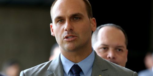 STF marca julgamento de denúncia contra Eduardo Bolsonaro por coação Imagem referente a STF marca julgamento de denúncia contra Eduardo Bolsonaro por coação