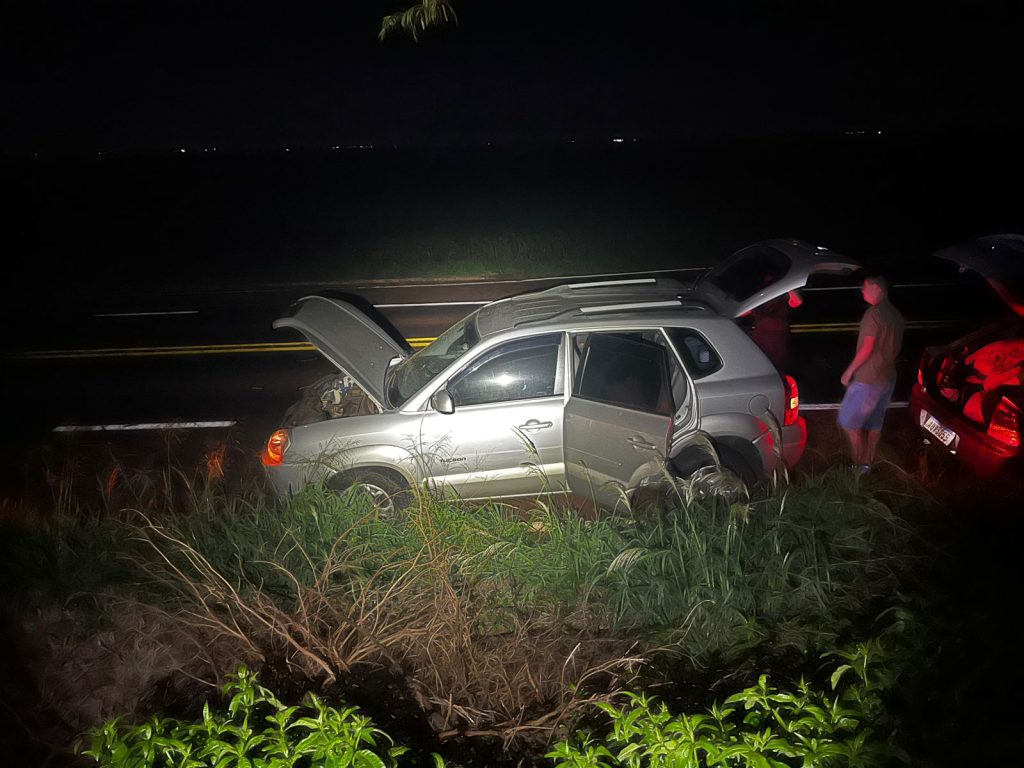 Colisão entre dois veículos é registrado na PR-182 entre Palotina e Toledo Colisão entre dois veículos é registrado na PR-182 entre Palotina e Toledo