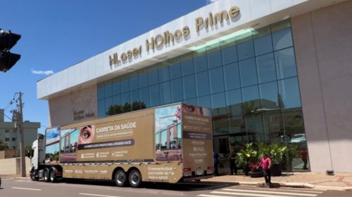 Imagem referente a Oftalmologia móvel: Dr. Prime lança carreta inovadora