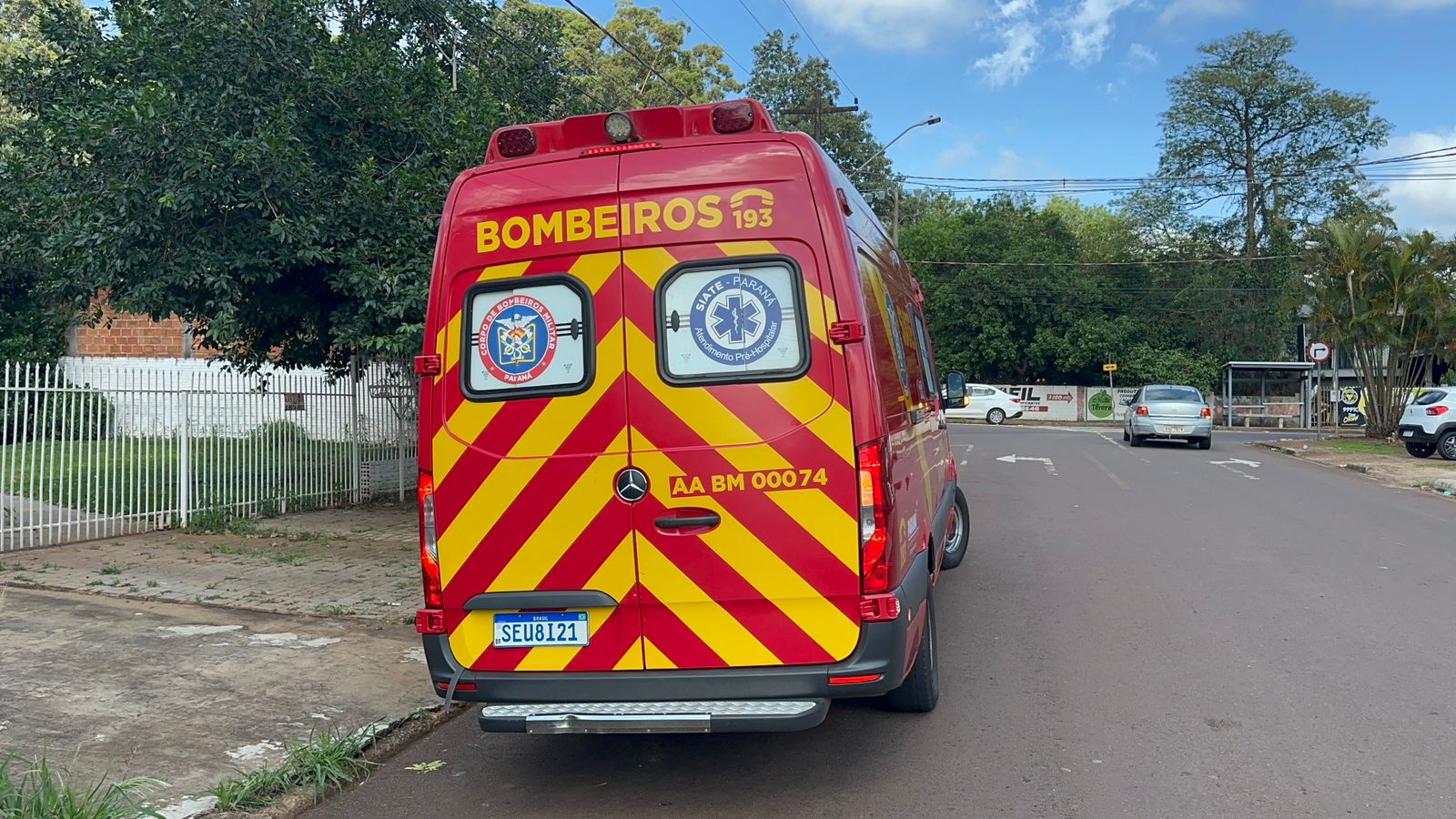 Homem de 44 anos cai de patinete no Bairro Cancelli