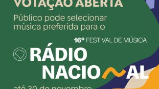 Votação online do 16º Festival de Música da Rádio Nacional está aberta