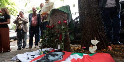 Imagem referente a Ato lembra os 56 anos da morte de Carlos Marighella