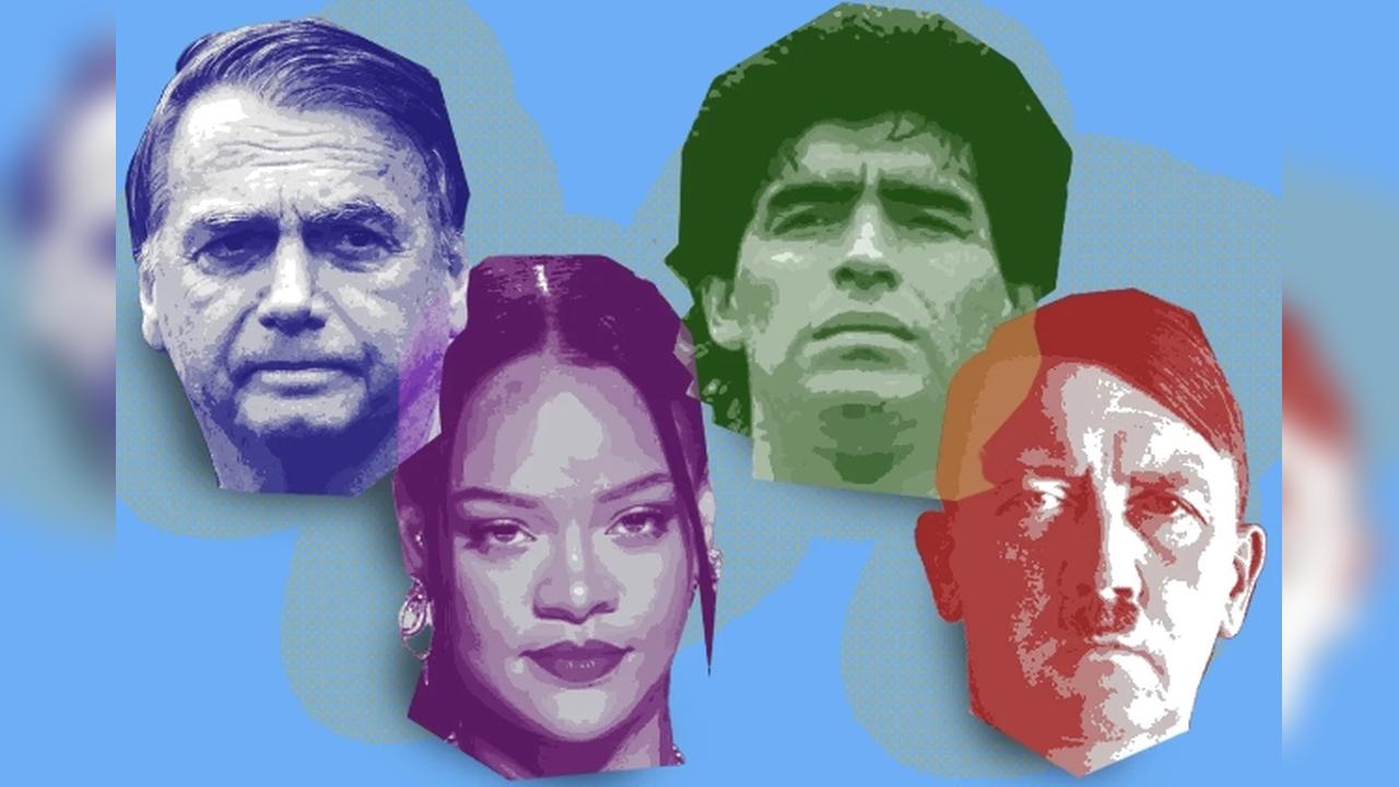 Brasil tem 2.811 Rihannas, 168 Hitlers, 241 Bolsonaros e 128 Maradonas Brasil tem 2.811 Rihannas, 168 Hitlers, 241 Bolsonaros e 128 Maradonas