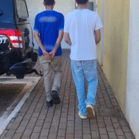 Imagem referente a Dois homens são detidos após abordagem policial no centro da cidade