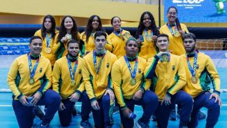 Parapan de Jovens: Brasil garante dobradinha dourada no goalball Parapan de Jovens: Brasil garante dobradinha dourada no goalball