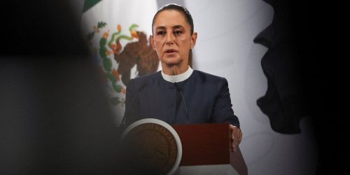 Presidente mexicana é vítima de assédio nas ruas da Cidade do México Presidente mexicana é vítima de assédio nas ruas da Cidade do México