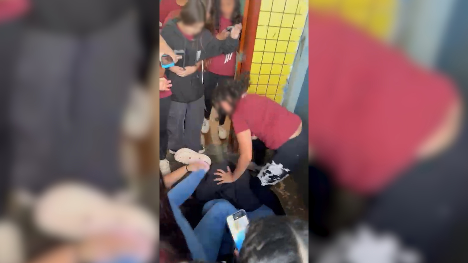 Recreio violento: adolescentes brigam e colegas filmam tudo em colégio de Cascavel