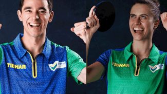 Calderano e Bruna Takahashi vencem estreia no WTT Champions Frankfurt