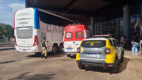 Passageiro de ônibus ‘chega morto’ a Cascavel