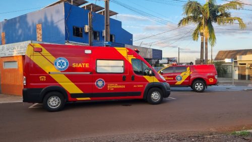 Ciclista sofre queda e mobiliza Siate e médico ao Bairro Santa Felicidade