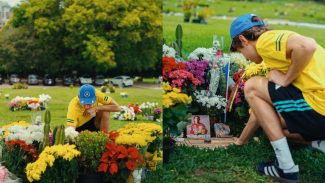 Kimi Antonelli visita túmulo de Ayrton Senna e presta homenagem ao ídolo em São Paulo