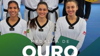 Brasil é tricampeão na Copa do Mundo por equipes de taekwondo na China Brasil é tricampeão na Copa do Mundo por equipes de taekwondo na China