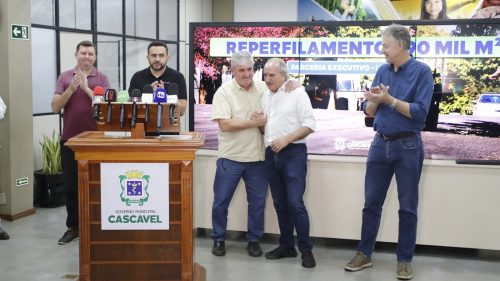 Prefeitura anuncia reperfilamento de 200 quadras em investimento de R$ 6 milhões