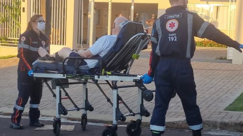 Samu é acionado no Parque São Paulo para atender idoso de 80 anos com sonda umbilical entupida