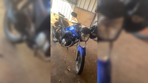 Honda CG Fan é furtada na esquina do Colégio Estadual Wilson Joffre