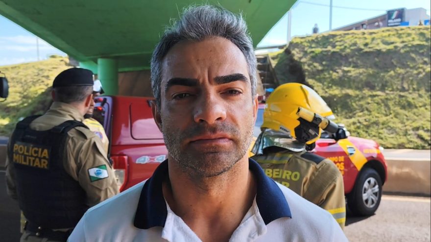 “Informação inicial era de que uma adolescente tinha pulado do viaduto junto com uma outra criança”, afirma médico