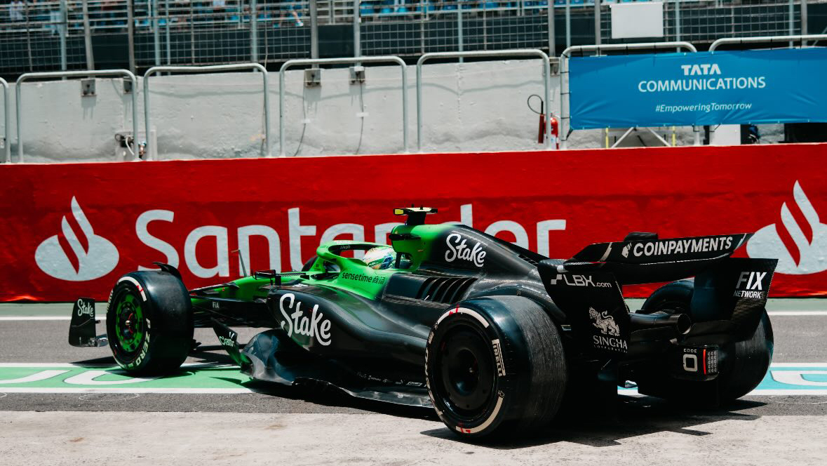 F1: Gabriel Bortoleto marca o 5º tempo no TL em sua primeira corrida no Brasil