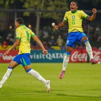 Brasil goleia Indonésia e avança à fase mata-mata do Mundial Sub-17 Imagem referente a Brasil goleia Indonésia e avança à fase mata-mata do Mundial Sub-17