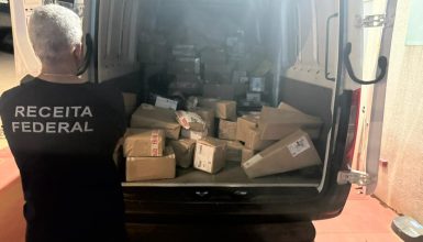 Imagem referente a Receita Federal em Cascavel aprende mercadorias em transportadoras de Marketplace