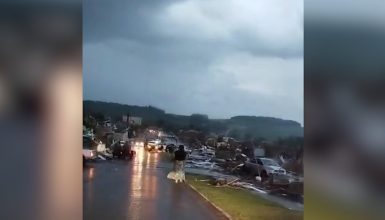 Imagem referente a Cenário devastador: Temporal arrasa Rio Bonito do Iguaçu e deixa rastro de destruição
