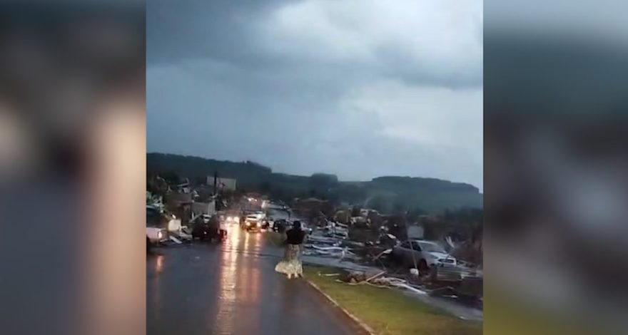 Cenário devastador: Temporal arrasa Rio Bonito do Iguaçu e deixa rastro de destruição