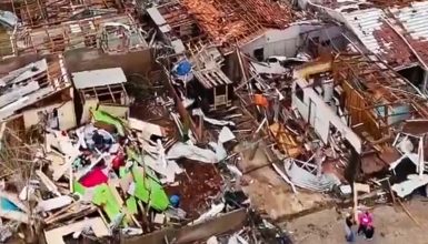 Imagem referente a Quem são as pessoas que morreram durante tornado em Rio Bonito do Iguaçu?