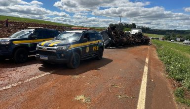 Imagem referente a Conforme PRF, ainda não há previsão para liberação do tráfego na rodovia BR-163