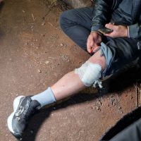 Imagem referente a Motociclista fica ferido após acidente no Jardim Veredas