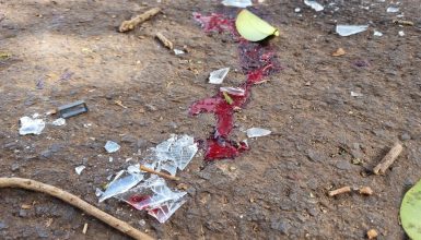 Imagem referente a Veja a cena: Homem é agredido por outros três no centro de Cascavel