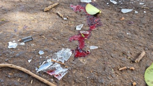 Veja a cena: Homem é agredido por outros três no centro de Cascavel