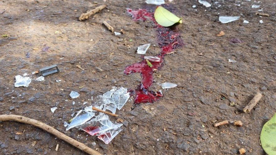 Veja a cena: Homem é agredido por outros três no centro de Cascavel
