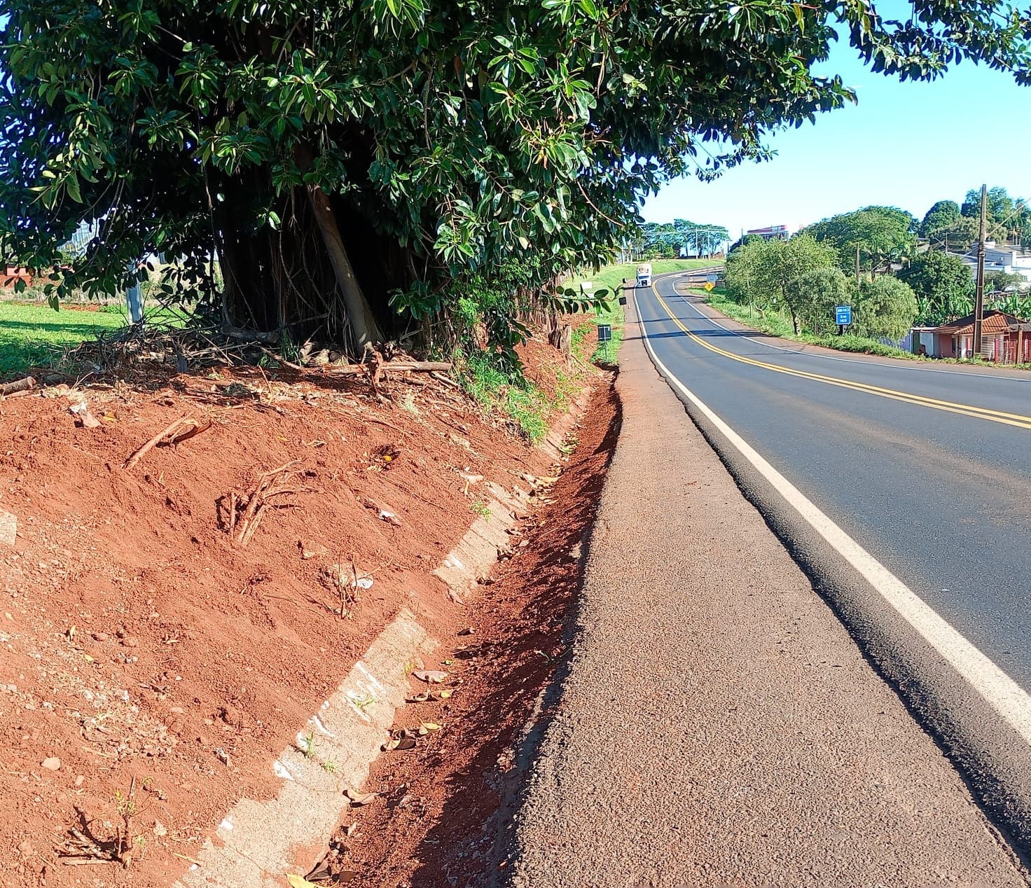 Obras de recomposição de drenagem na BR-163 podem causar lentidão em Lindoeste Obras de recomposição de drenagem na BR-163 podem causar lentidão em Lindoeste