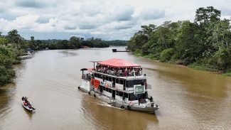 Flotilha Yaku Mama chega à COP30 com demandas de povos indígenas