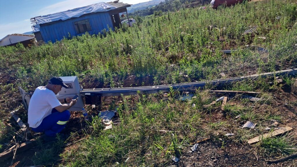 Copel reconstrói gratuitamente entradas de energia em Rio Bonito do Iguaçu