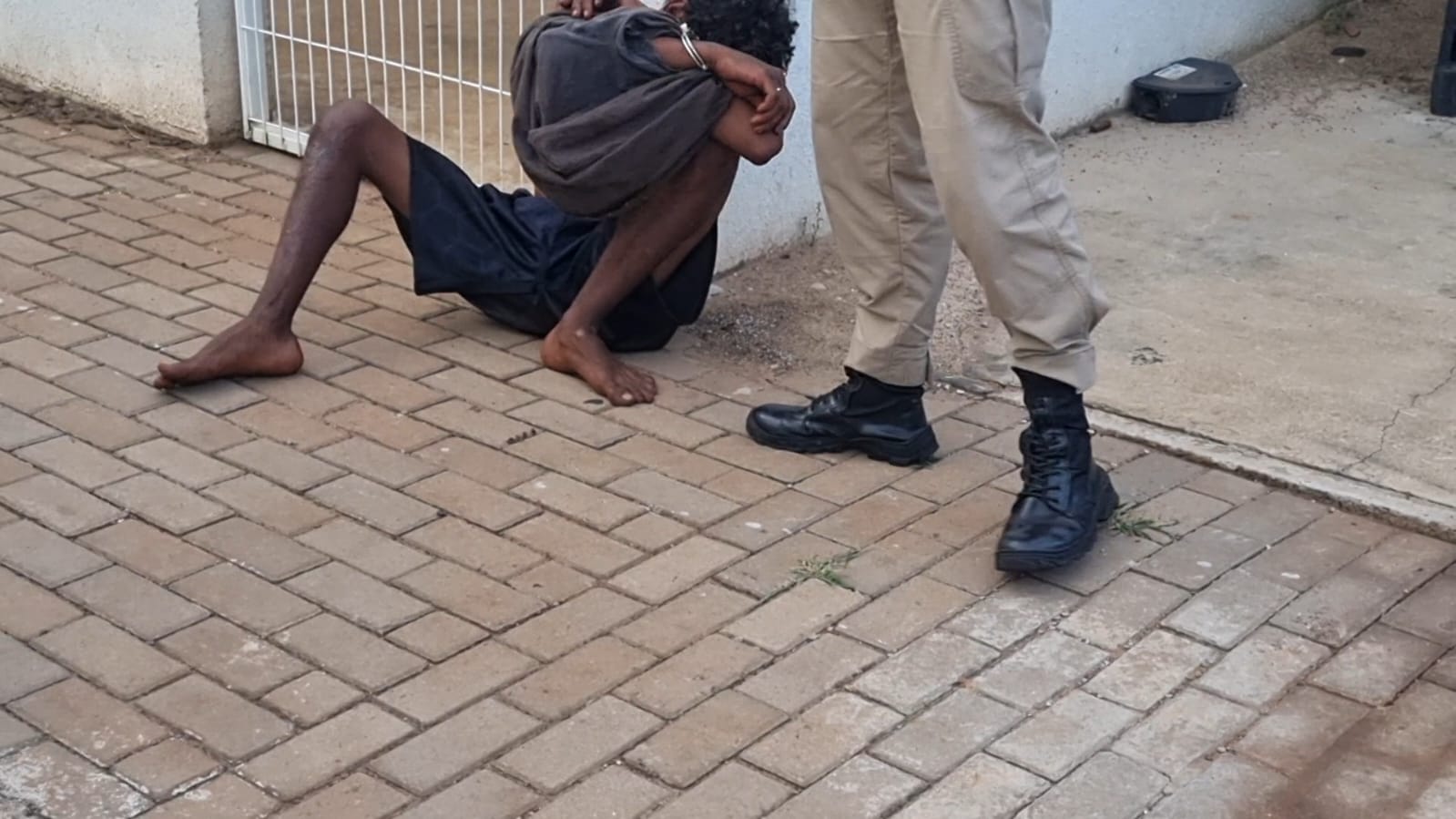 Polícia prende um dos assaltantes que agrediram vítima no Brasmadeira